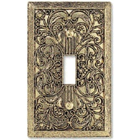 AMERELLE FILIGREE ANTIQUE BRASS TOGGLE 65TAB